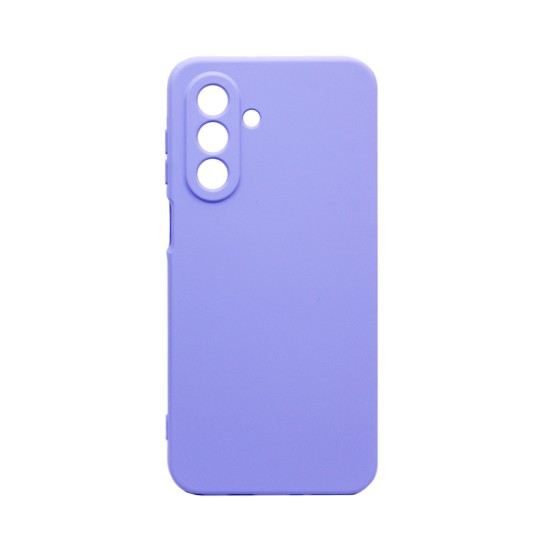 Capa de Silicone com Moldura de Câmera para Samsung Galaxy A17 5G/A176 Roxo